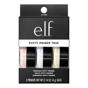 ELF Cosmetics Putty Primer Trio - Poreless, Matte, and Luminous primers NEW